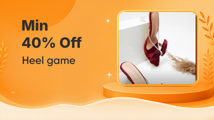 Heel Game Collection | Min. 40% Off on Stylish Women's Heels