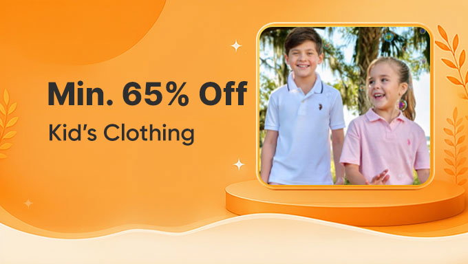 Kids' Clothing Collection | Min. 65% Off on Adorable Styles