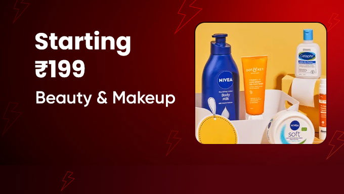 Beauty & Makeup Deals Starting ₹199 | Skincare & Cosmetics Sale