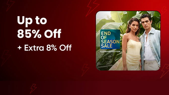 Tata CLiQ End Of Season Sale | Up to 85% Off on Top Brands + Extra 8% off
