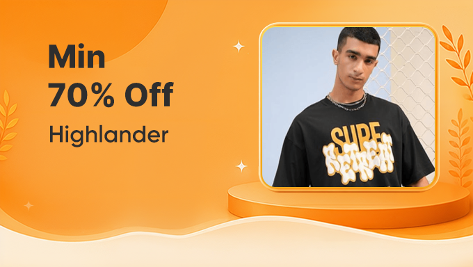 Highlander Collection | Min. 70% Off on Trendy Men's Fashion
