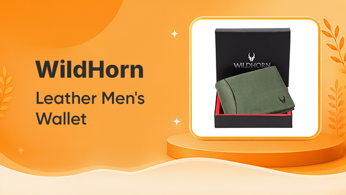 WildHorn Leather Men's Wallet | Premium Style for Everyday Carry