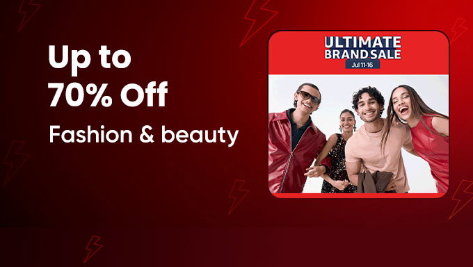 Amazon Ultimate Brand Sale | Upto 70% OFF on Fashion & Lifestyle