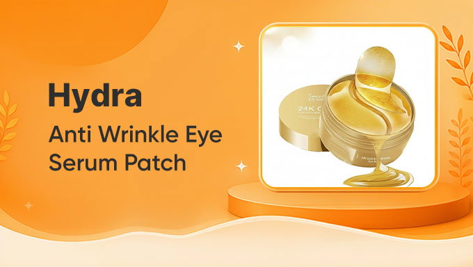 Hydra Anti-Wrinkle Eye Serum Patch | Brighter, Youthful-Looking Eyes