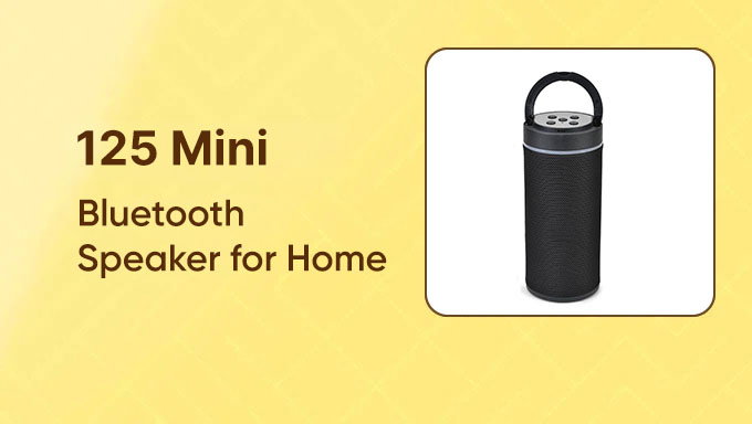 Mini Bluetooth Speaker | Portable Wireless Speaker for Home & Travel