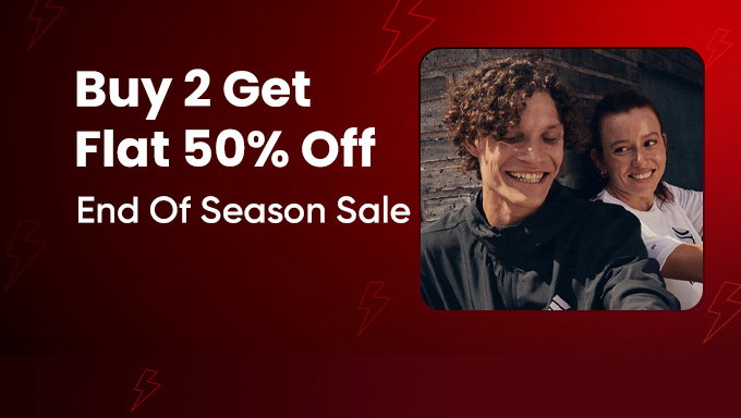 Adidas End of Season Sale | Buy 2 & Get Flat 50% Off
