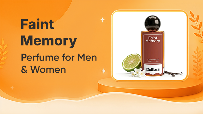 Belliora Faint Memory Perfume | Long-Lasting Unisex Extrait De Parfum 100ml