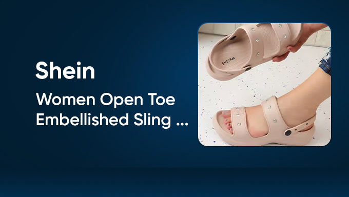 SHEIN Women's Flip Flops | Beige Casual Slippers for Everyday Wear