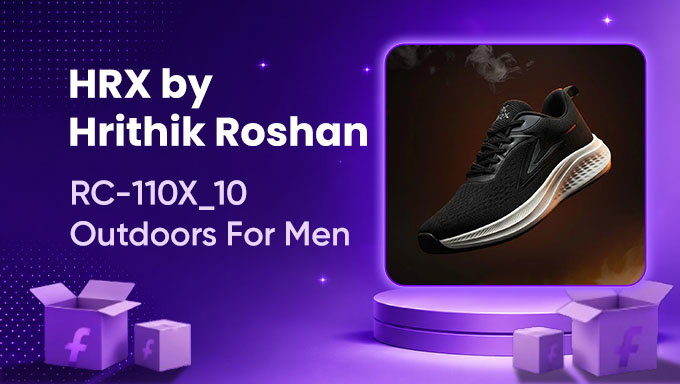 HRX Men's Sports Shoes | Flat 81% Off on Lightweight Running Shoes