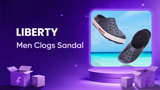 Liberty Men's Clogs Sandals | Flat 77% Off on Lightweight Casual Clogs