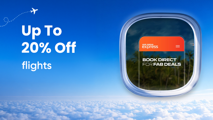 Air India Express Flights | Upto 20% Off on Flight Bookings