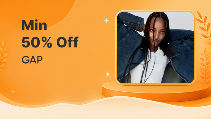 GAP Fashion | Minimum 50% Off on Casual Wear Collection