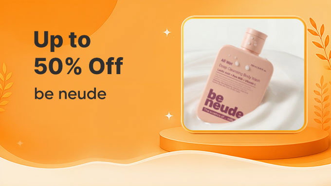 be Neude| Up to 50% Off on Body & Personal Care