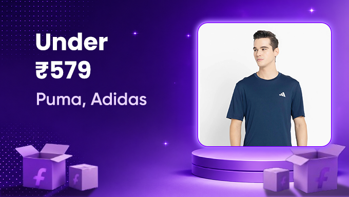 Branded T-Shirts | Under ₹579 from Puma, Adidas & More