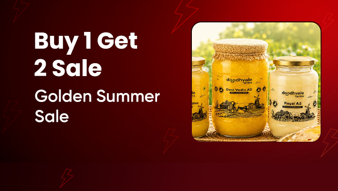 Doodhvale Farms Golden Summer Sale | Buy 1 Get 2 Free