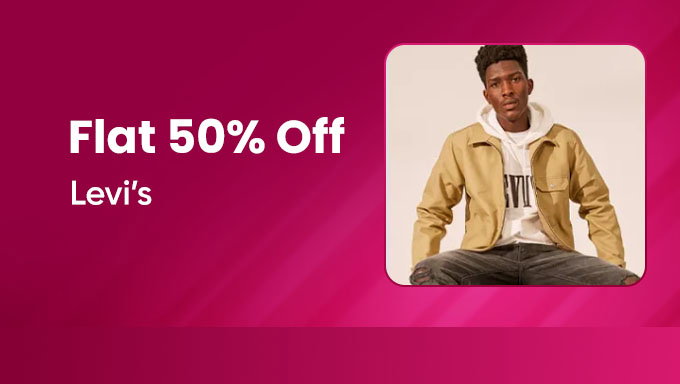Levi's Fashion | Flat 50% Off on Apparel & Denim