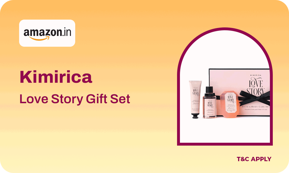 Kimirica Love Story Luxury Bath and Body Care Gift Set Box