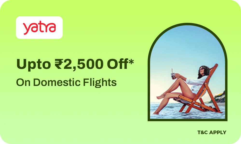 Upto ₹2,500 OFF On Domestic Flights With RBL Card