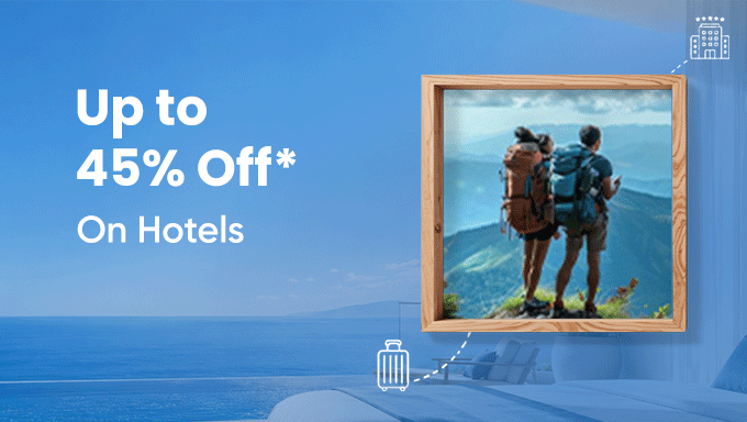 Upto 45% OFF With SBI Visa Debit Card On Hotel Bookings