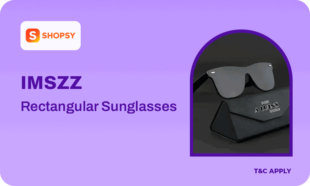 IMSZZ Rectangular Sunglasses 