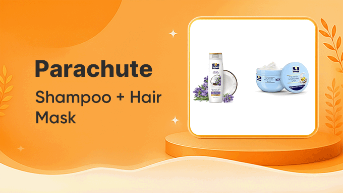 Parachute Advanced Protein Shampoo + Hair Mask Combo