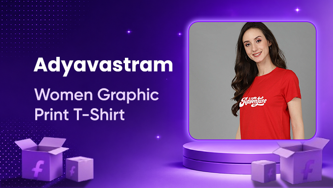 Adyavastram Pack of 3 Graphic T-Shirts