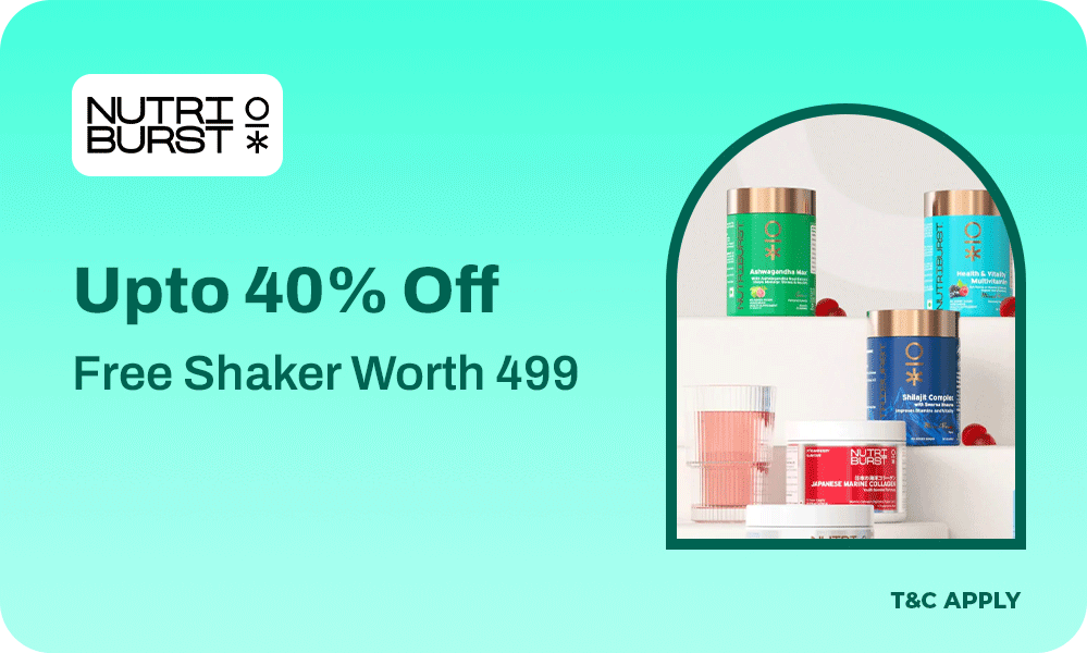 NutriBurst Special Offer | Upto 40% OFF On Collection