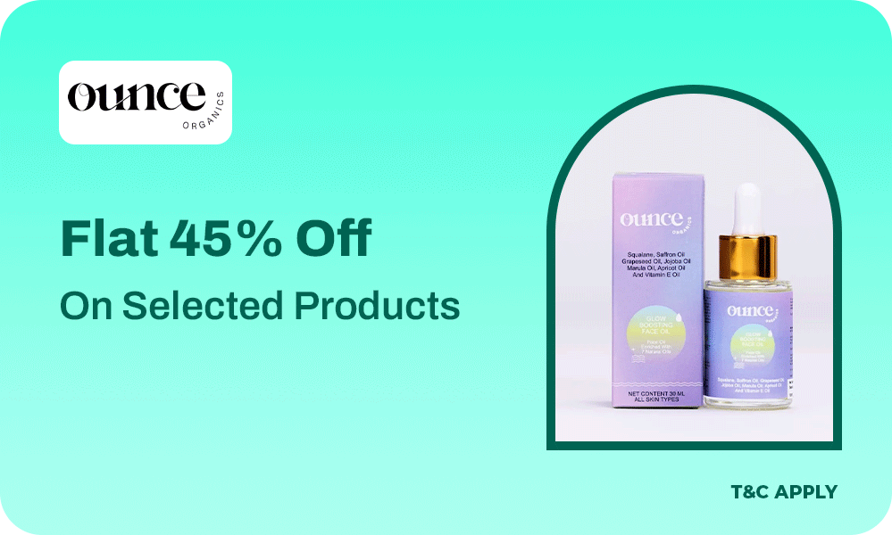 Flat 45% OFF On Selected Products