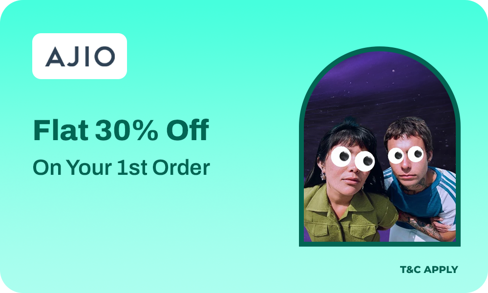 Flat 30% OFF On Your 1st Order