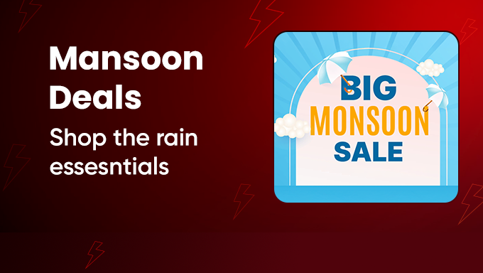 Flipkart Big Monsoon Sale | Shop Rain Essentials