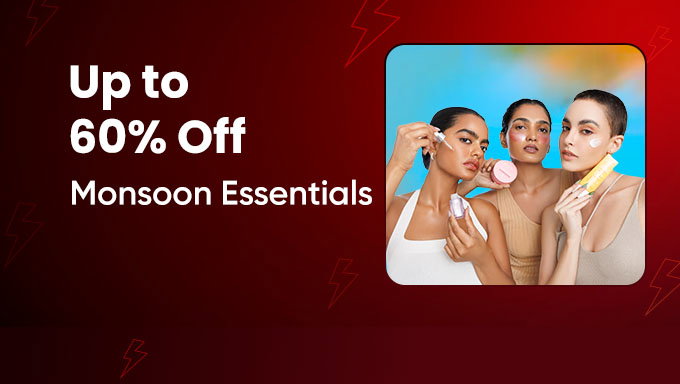 Monsoon Beauty Sale – Up to 60% Off on Skincare & Makeup Brands