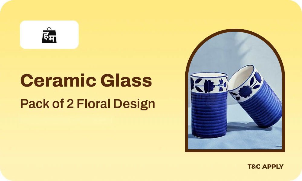 Ceramic Glass Set (Pack of 2)
