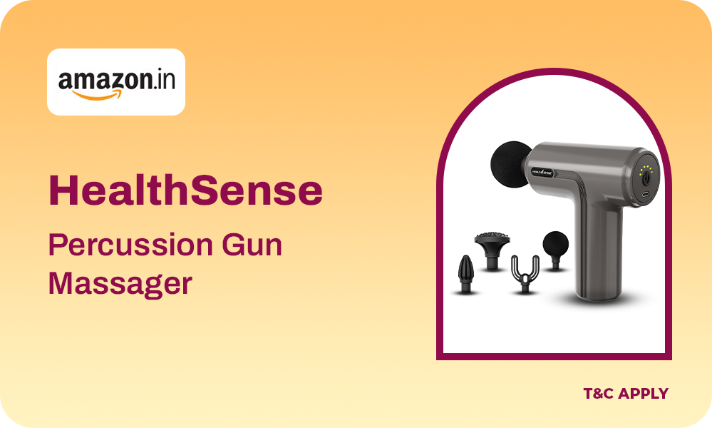 HealthSense Percussion Gun Massager