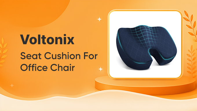 Memory Foam Seat Cushion | Flat 63% Off at Just ₹598