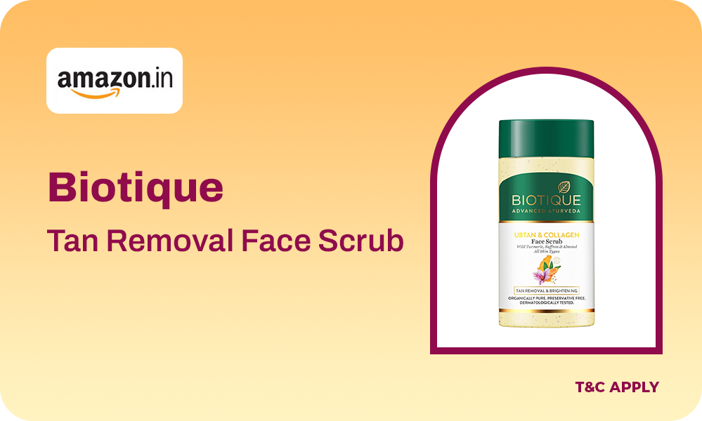 Biotique Ubtan & Collagen Face Scrub