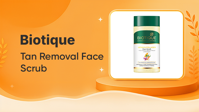 Biotique Ubtan & Collagen Face Scrub | Just ₹99 for Glowing Skin