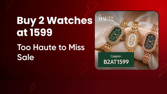Haute Sauce Watches | Buy 2 Watches at Just ₹1599