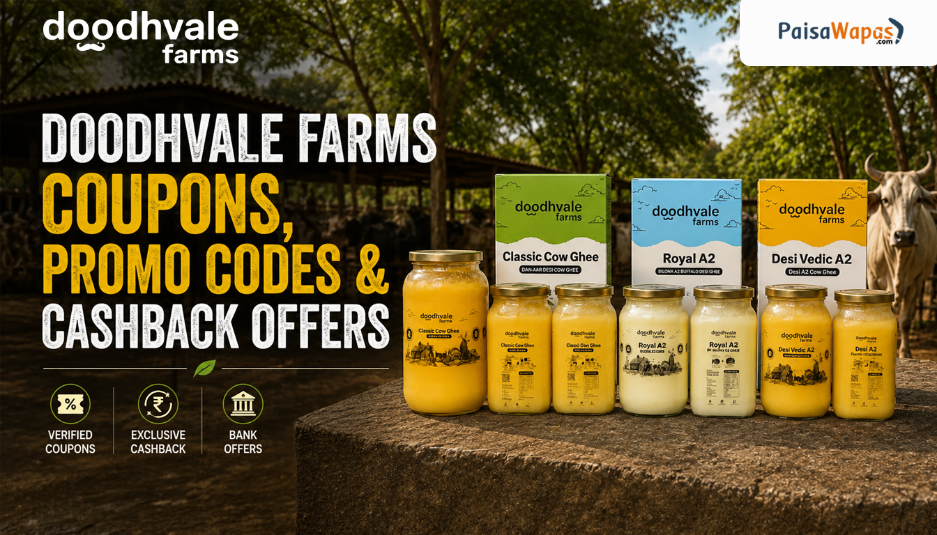 Doodhvale Farms Coupons , Doodhvale Farms offers 