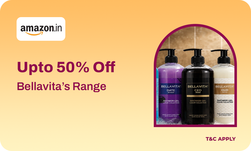  Upto 50% OFF On Bellavita's Premium Range