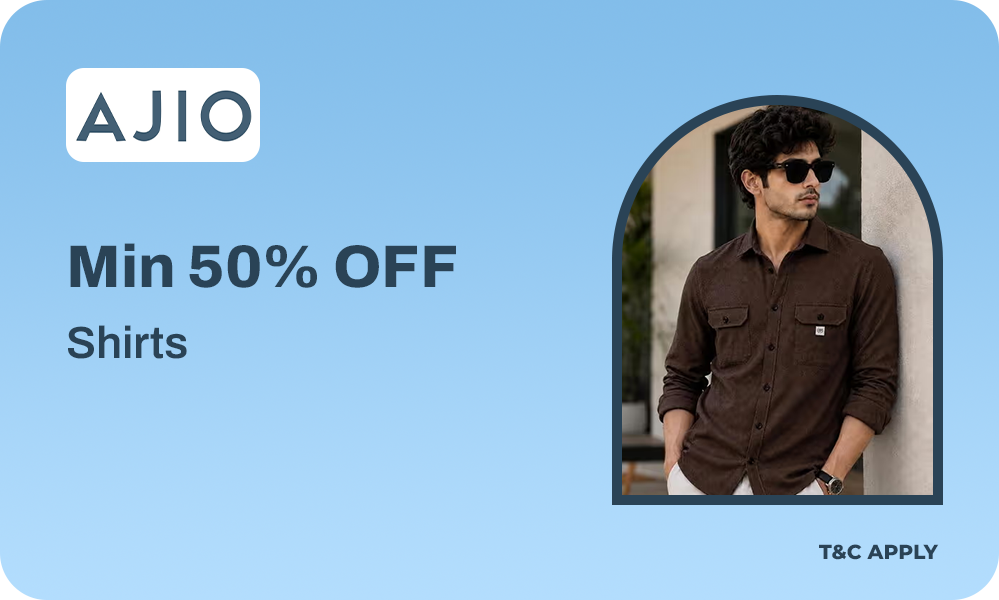 Upgrade Your Wardrobe With Casual, Printed Shirts At Super Discount