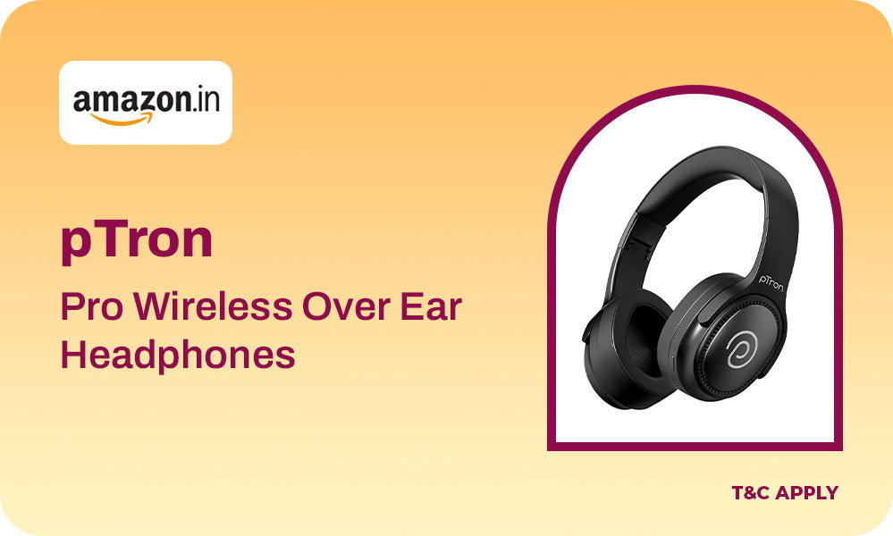 pTron Studio Pro Wireless Headphones