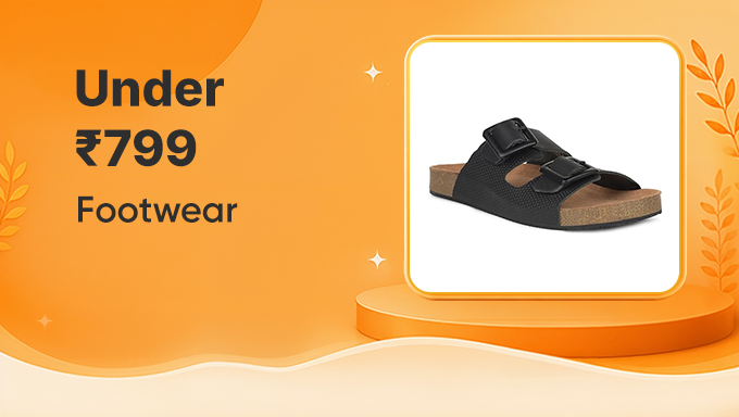 Footwear Under ₹799 | Stylish Sandals & Footwear at Great Prices