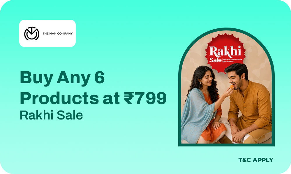 Rakhi Sale | Buy Any 6 Products At Just ₹799