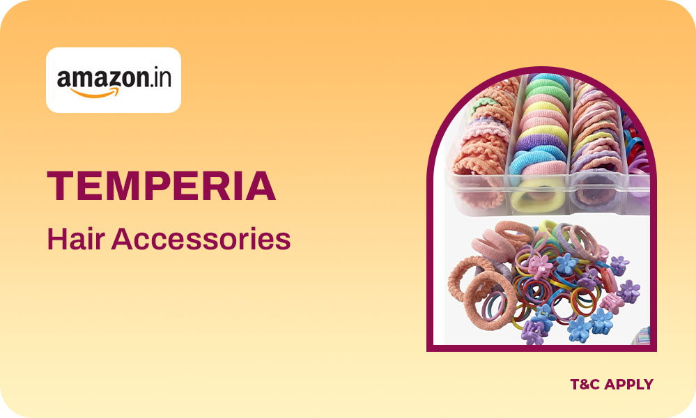 TEMPERIA Hair Accessories Birthday Gift Items for Girls 