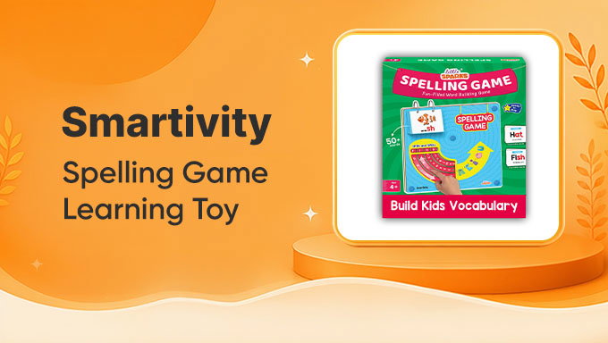 Smartivity Spelling Game Learning Toy | Fun Vocabulary Building Game
