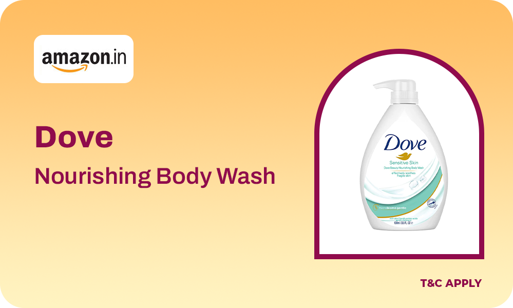 Dove Nourishing Body Wash For Sensitive Skin 1L