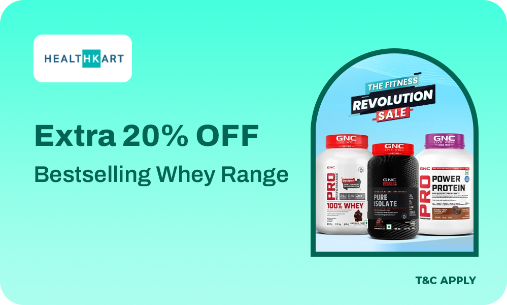 Fitness Revolution Sale - Upto 20% OFF On your Health & Fitness essentials