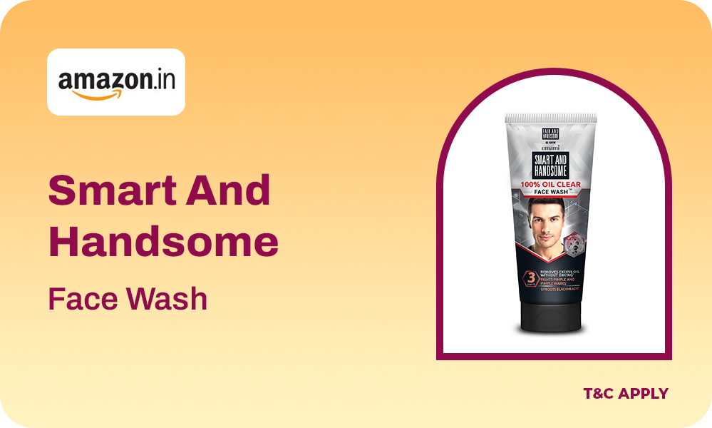 Smart And Handsome Face Wash At Amazon