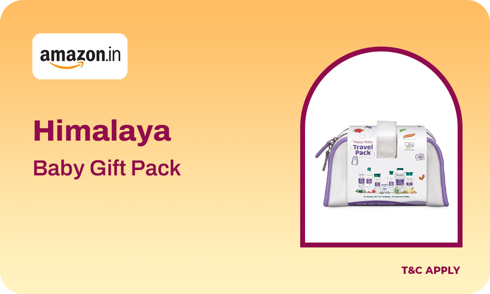 Himalaya Baby Gift Pack (7 items) With FREE Maternity Travel Pouch