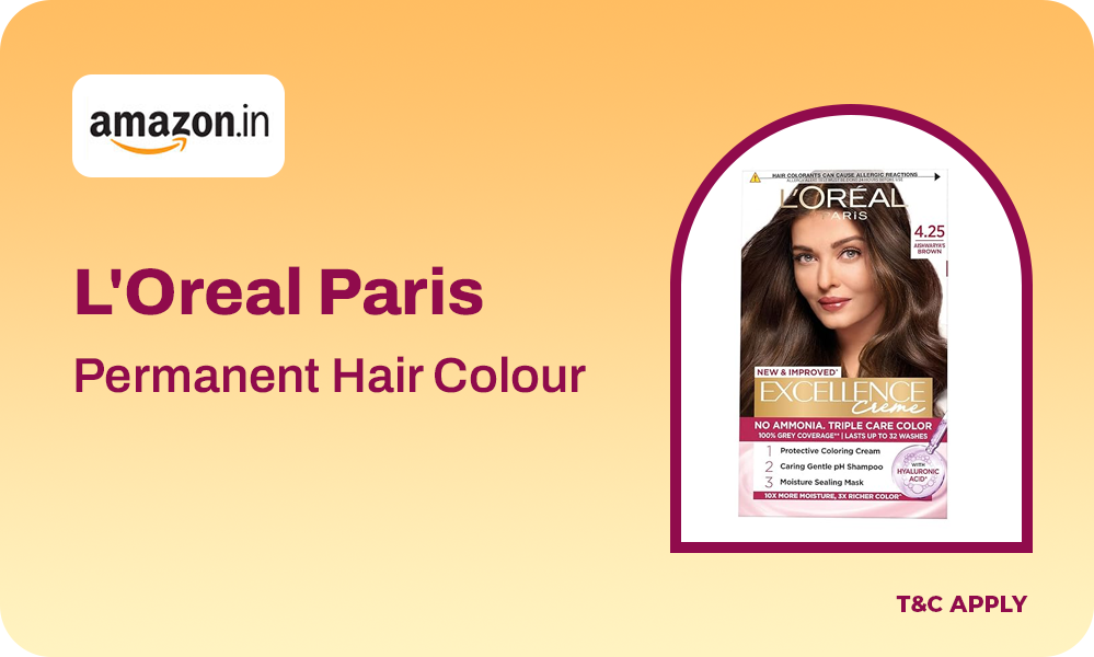 L'Oreal Paris Permanent Hair Colour – 4.25 Aishwarya's Brown